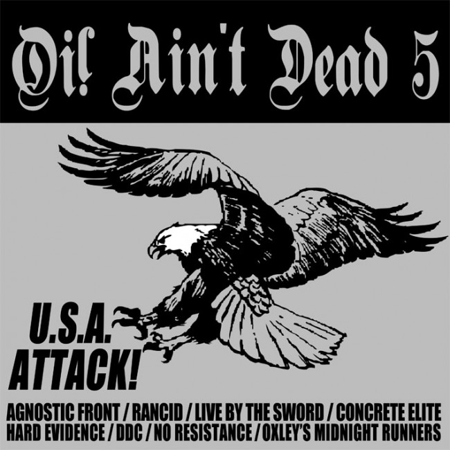 v/a - Oi! ain't dead 5 - USA Attack! 12"LP (Clear)