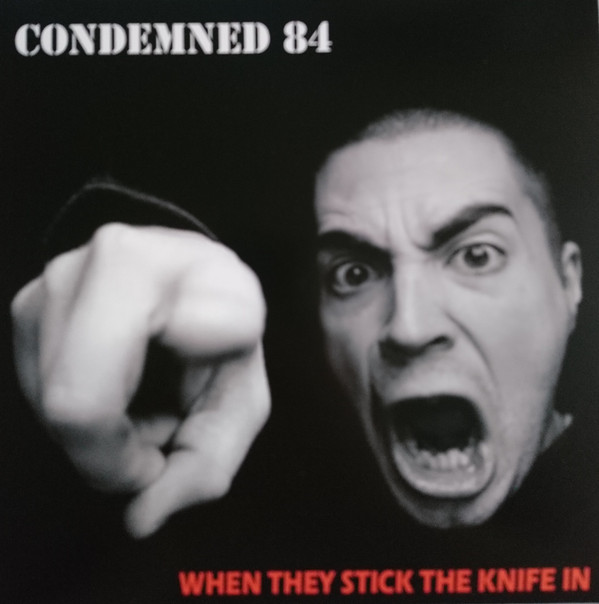 Condemned 84 - When They Stick The Knife In 7"EP (clear)