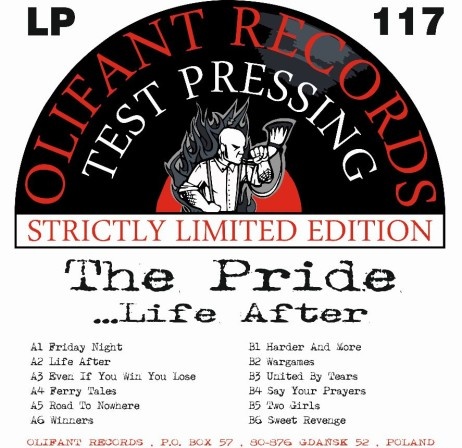 The Pride - Life After 12"LP (Test Pressing)