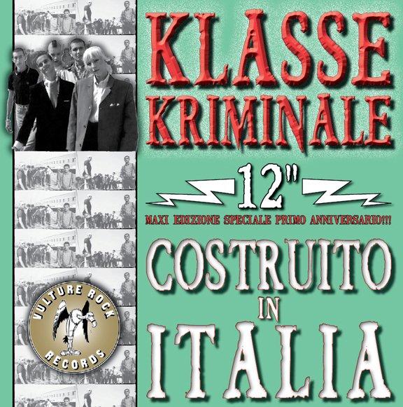 Klasse Kriminale - Costruito In Italia Maxi EP 12"