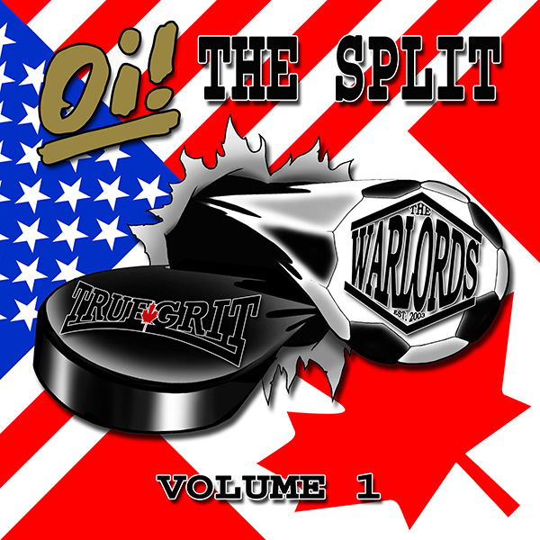 Warlords The vs. True Grit - Oi! The Split Volume 1 EP(gold)