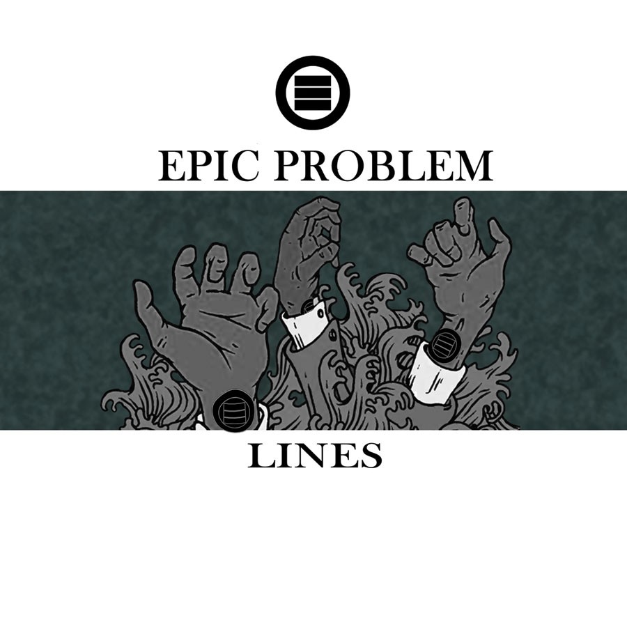 Epic Problem - Lines 7" EP (Blue splatter)