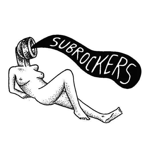 Subrockers - Telephone 7" (black/white swirl)