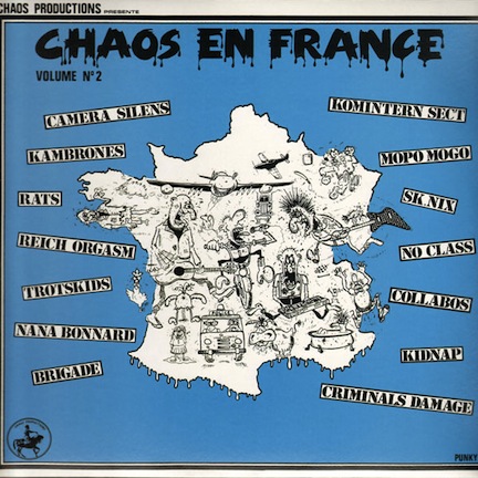 V/A - Chaos En France - Volume 2 LP 12" (black)(M/M)