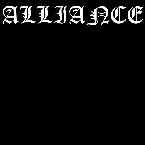 Alliance - s/t 7" EP (black)
