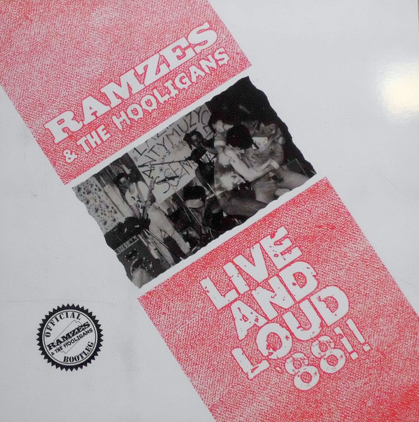 Ramzes & The Hooligans ‎? Live And Loud 88!! 12"LP(black)