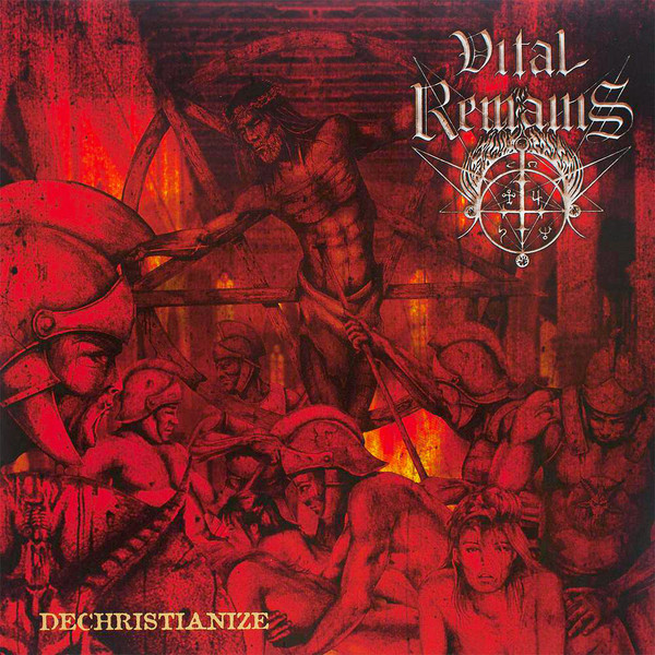 Vital Remains - Dechristianize 2x 12"LP (Gold/ Red Swirl)