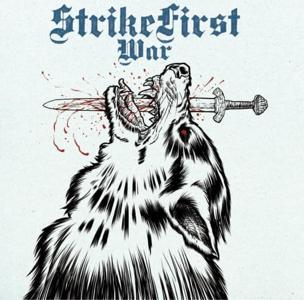 StrikeFirst - War 12"LP (clear aqua blue and black splatter)