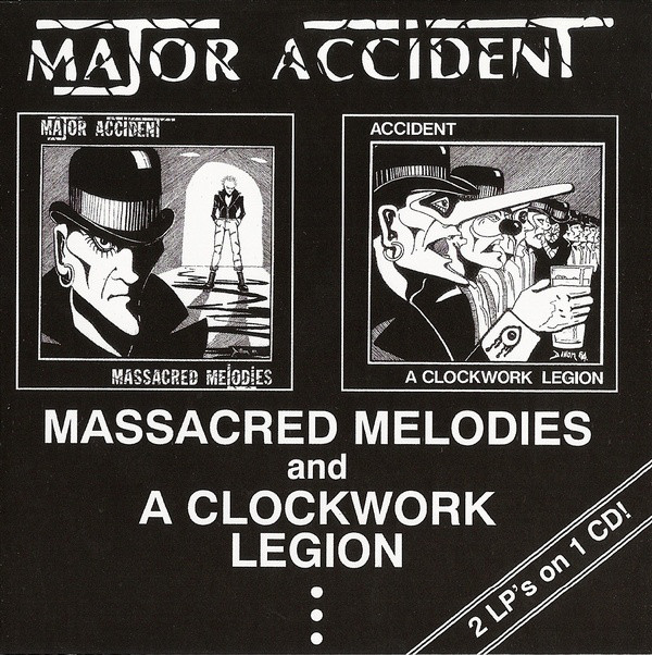Major Accident - Massacred Melodies / A Clockwork Legion CD - Kliknutím na obrázek zavřete