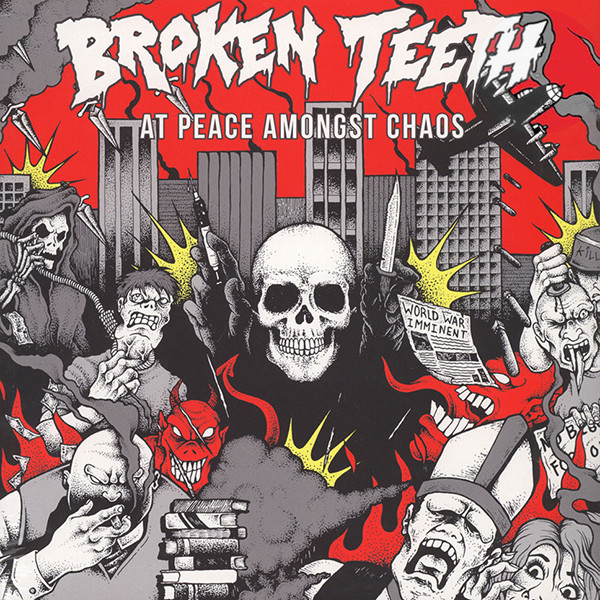 Broken Teeth HC - At Peace Amongst Chaos 12"LP (White)