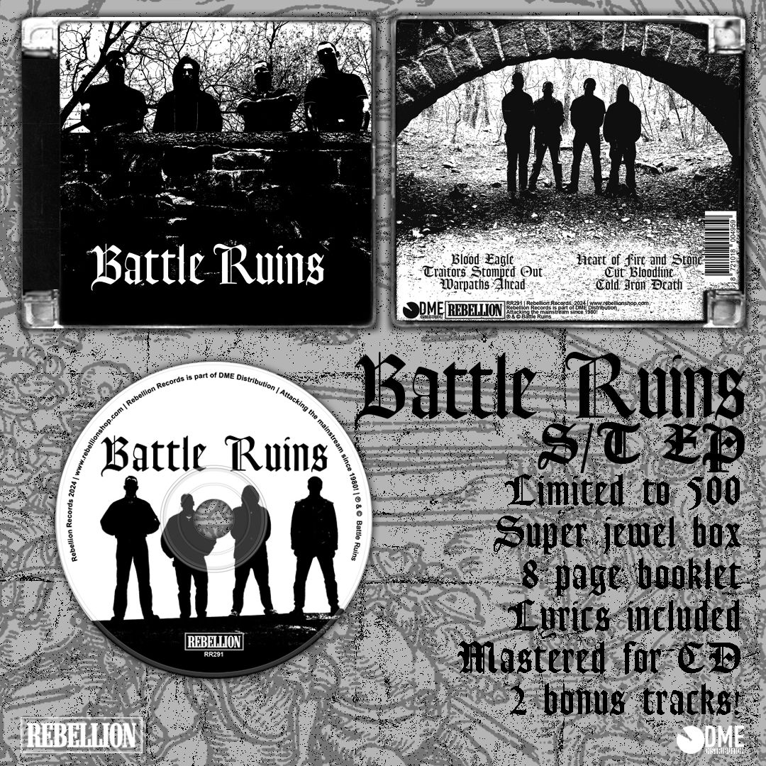 Battle Ruins - s/t EP CD