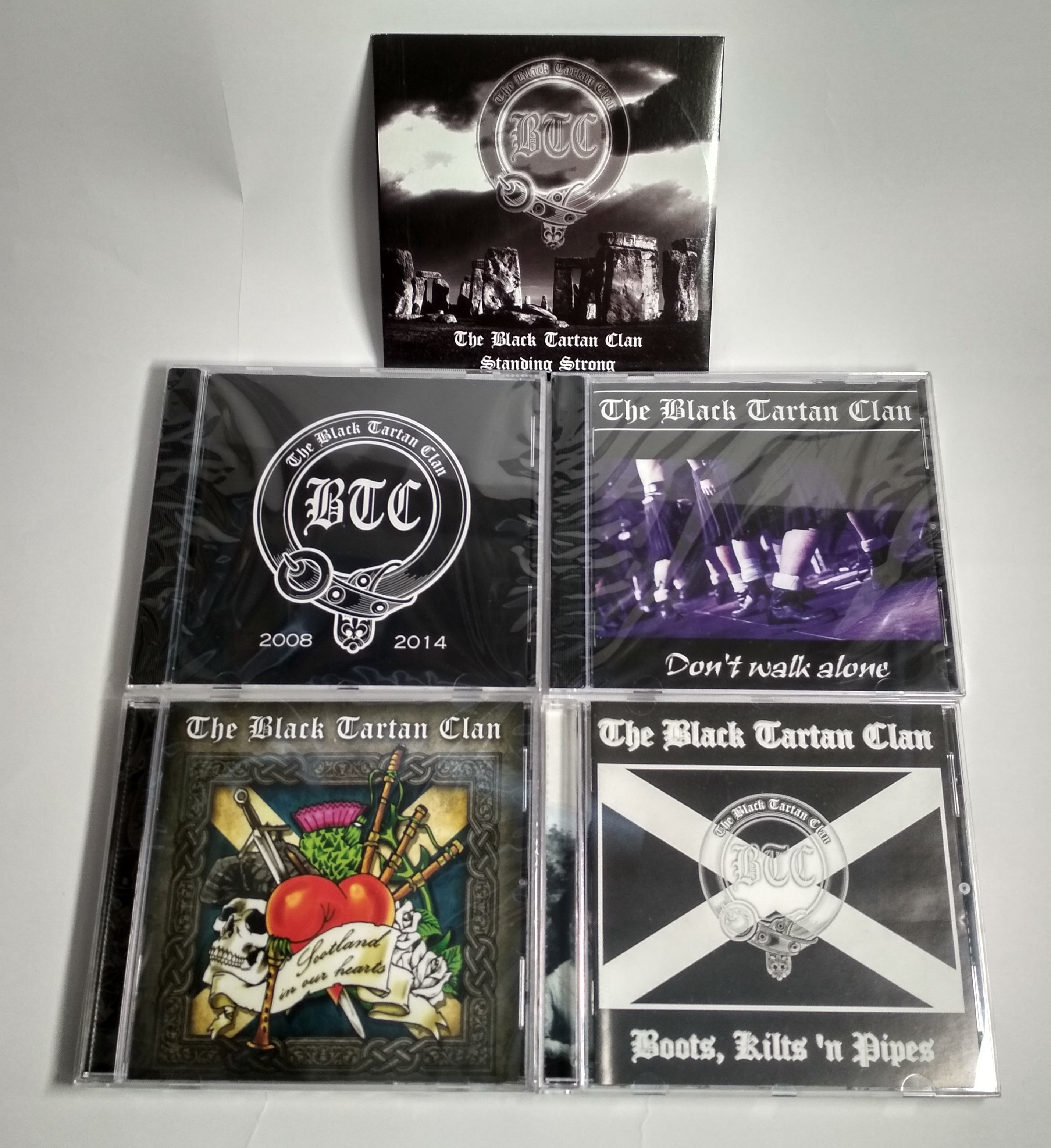 Black Tartan Clan 5x CD