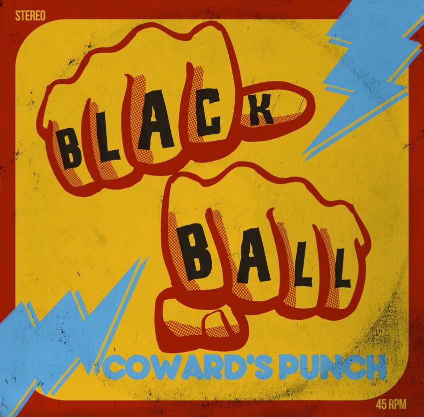 Black Ball - Coward's Punch 7" EP (transparent 'kelly' green)