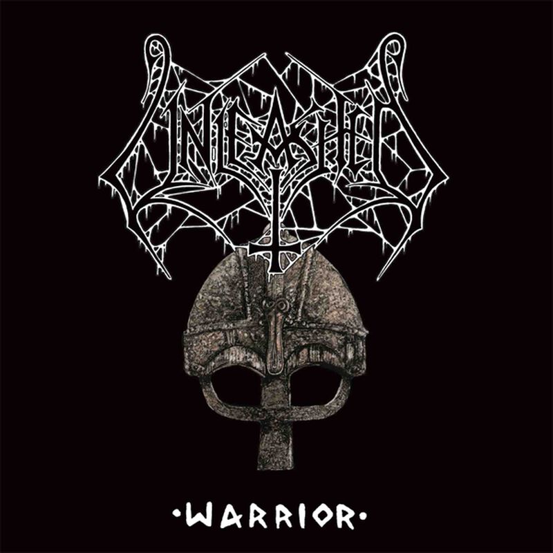 Unleashed - Warrior LP (white with black splatter)