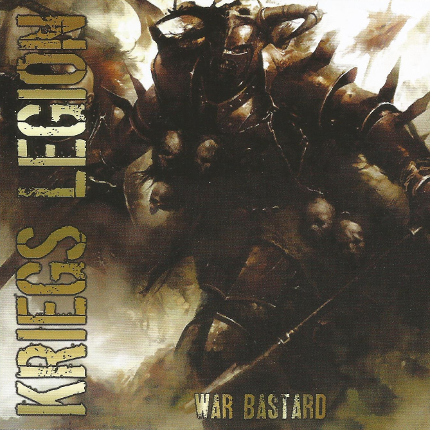 Kriegs Legion - War Bastard 12" LP Gold/Black Marbled